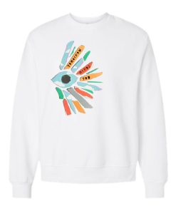 Tomorrow Needs You Sunburst White Heavyweight Crew