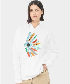 Tomorrow Needs You Sunburst White Hoodies