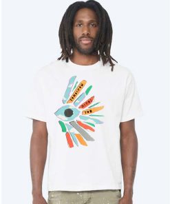 Tomorrow Needs You Sunburst White Tees
